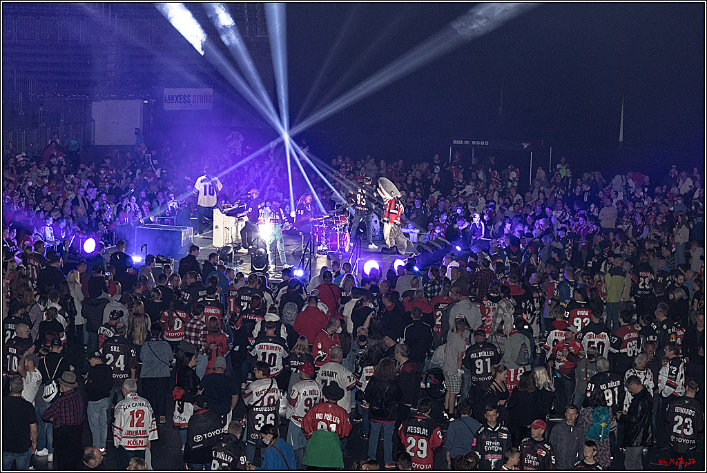 Koelner Haie Abschiedsfeier; Koeln, 22.04.2022